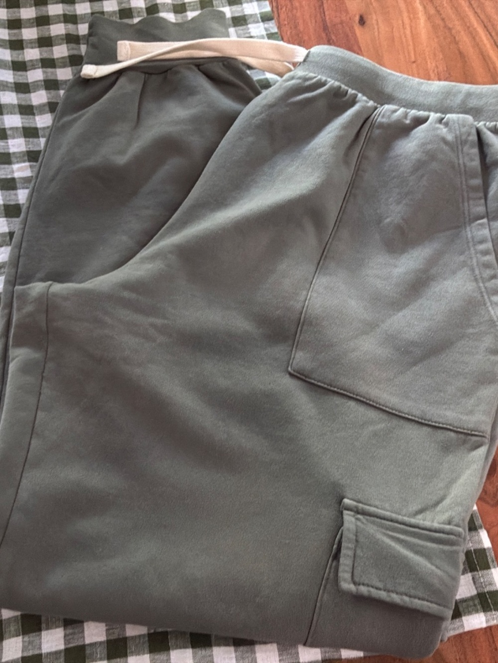 ELECTRIC & ROSE OLIVE DRAB JOGGERS/ CARGO - Picture 6 of 6